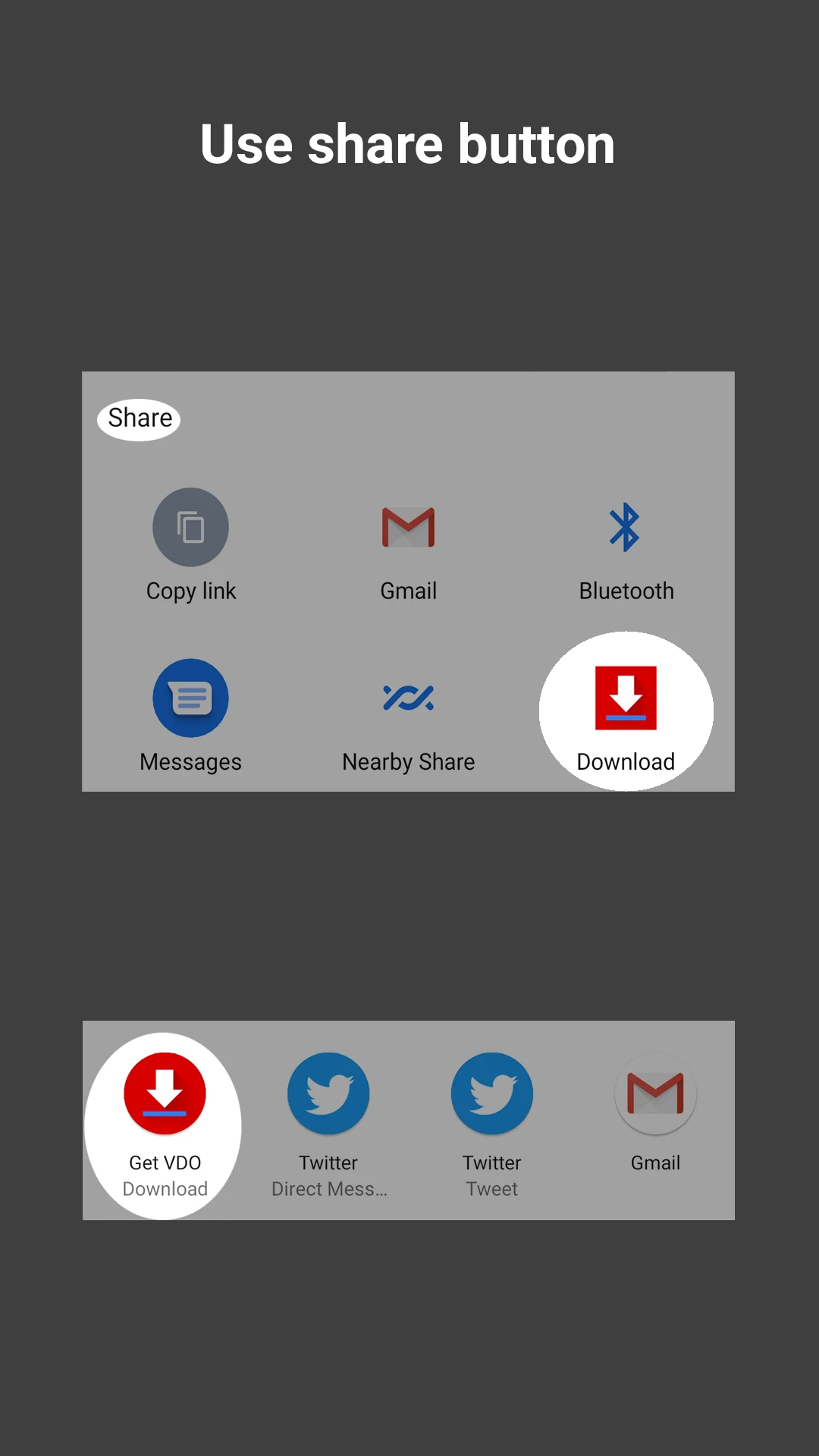 Get VDO screenshot